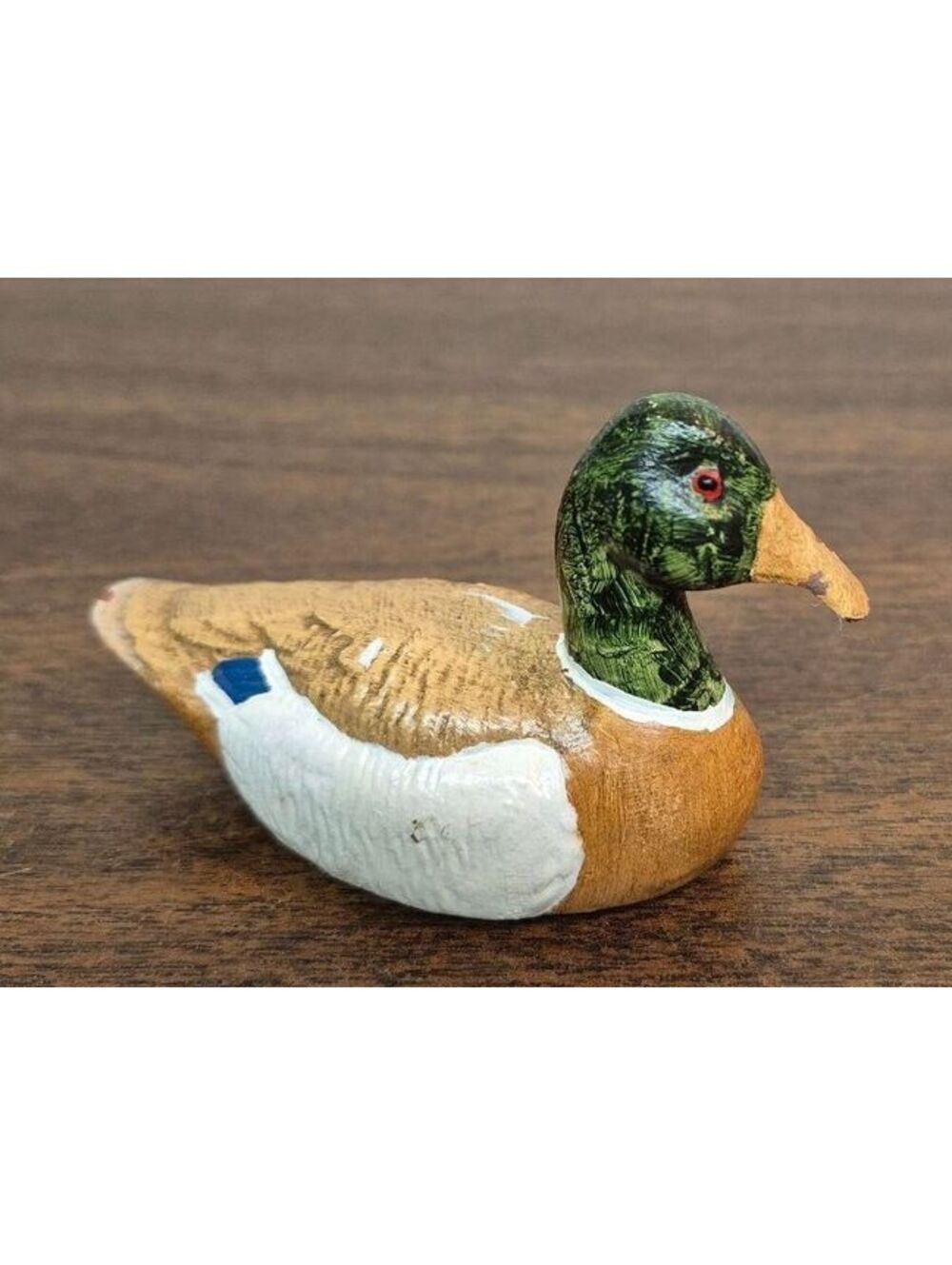 Hand-Painted Mallard Duck Paper Weight